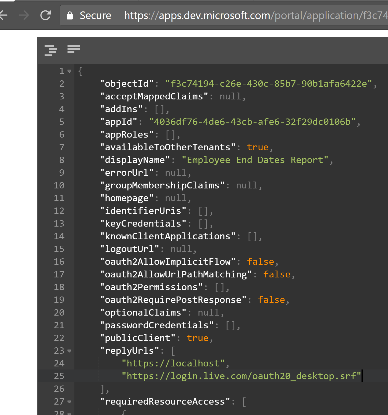 Add Reply URL for AuthZ