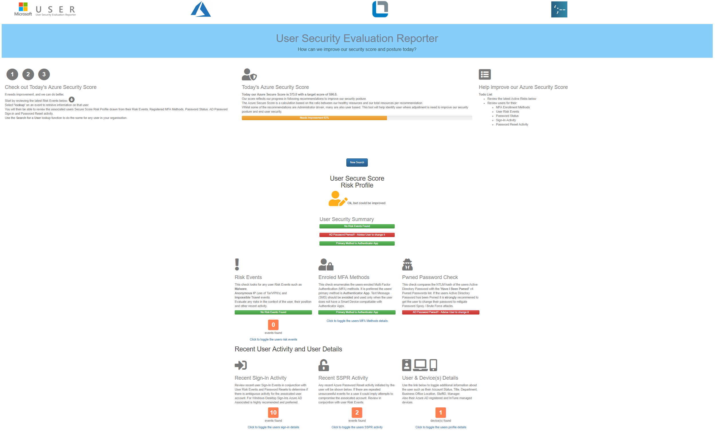 User Secure Score Summary.PNG