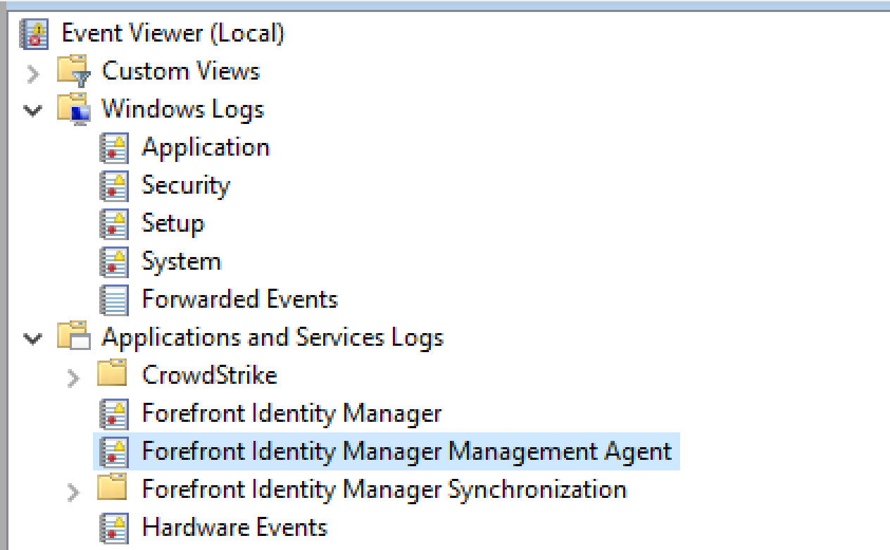 Forfront Identity Manager Management Agent.PNG