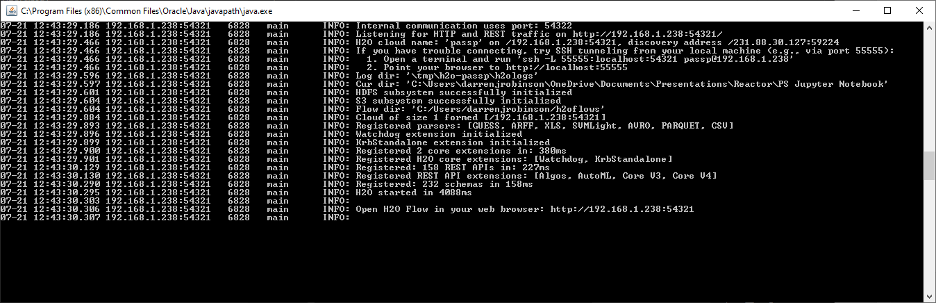 Start H2O AI PowerShell M